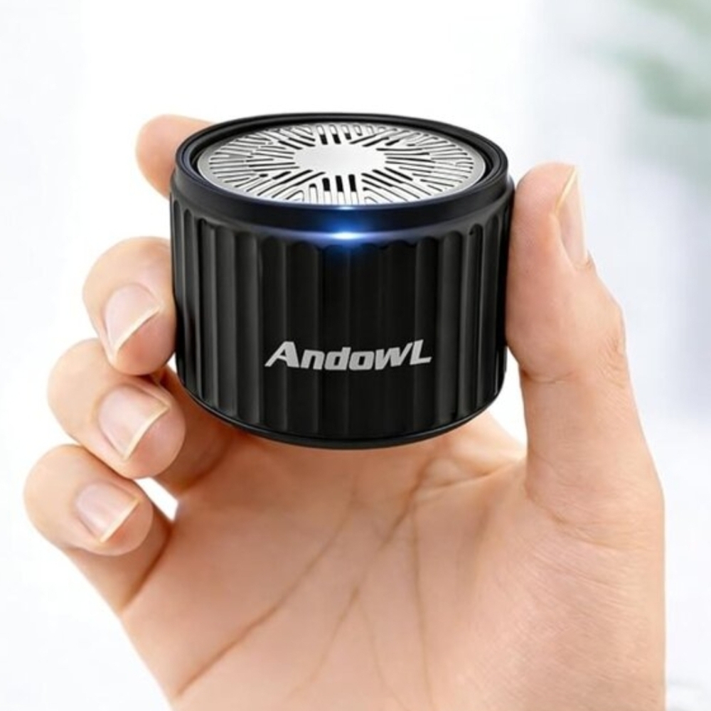 New Mini Compact Portable Bluetooth Wireless Black Speaker NIB